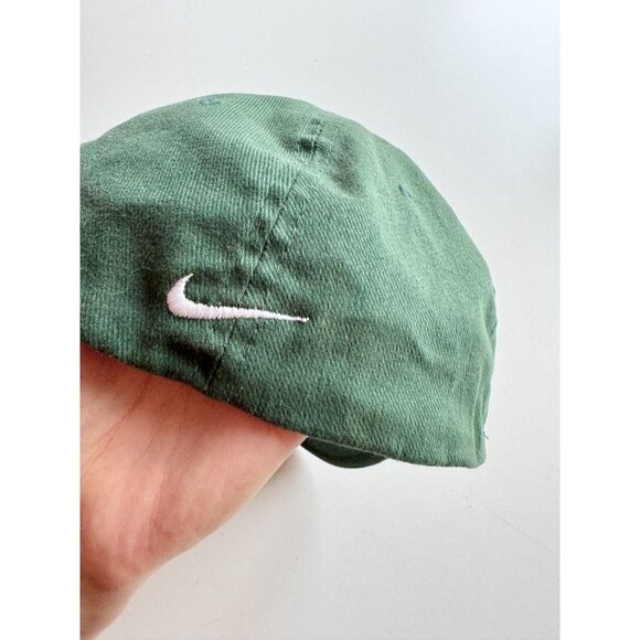 NIKE Michigan State Spartans Green Cotton Canvas Flexfit S Logo Baseball Hat - Picture 6 of 12